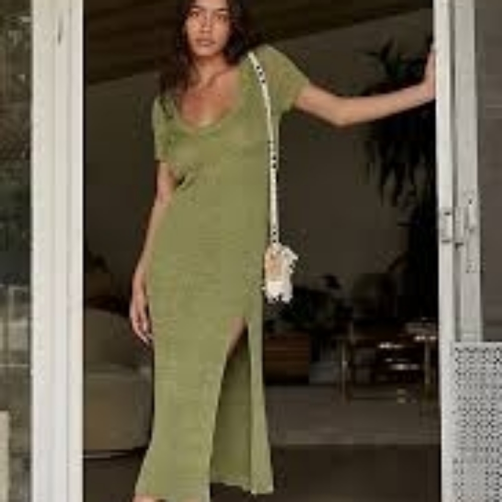 NWT Free People One Love Sweater Midi Dress